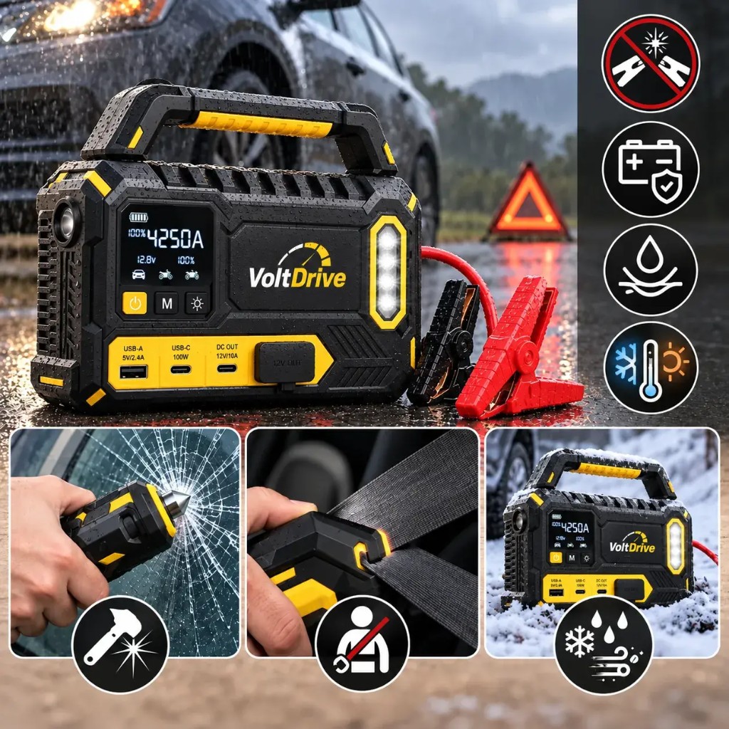 VoltDrive — sicurezza e accessori emergenza
